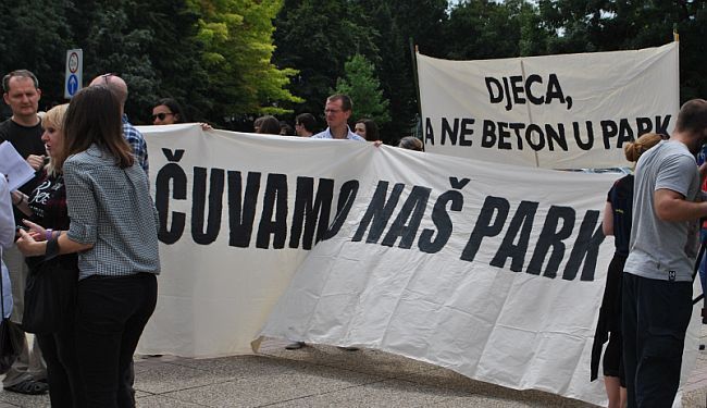 OBRANI PARK-OBRANI GRAD: Građani ustaju protiv samovolje gradonačelnika
