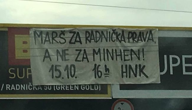 NE ŽELE SLUŽITI KAO UKRAS NA POLITIČKIM POZORNICAMA: Marš mladih za radnička prava!