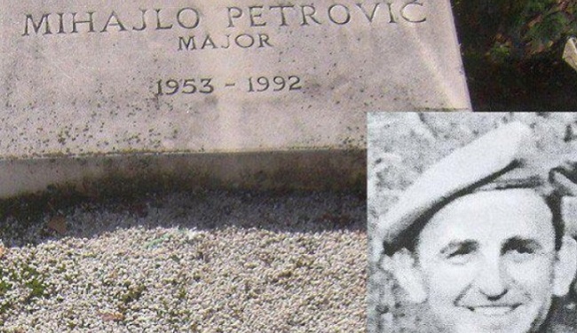 PALI HEROJ MIHAJLO PETROVIĆ: Nije pao za naciju, nego u borbi za ljude s kojima je živio