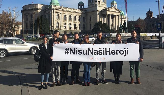 REAKCIJA INICIJATIVE MLADIH: #NisuNašiHeroji