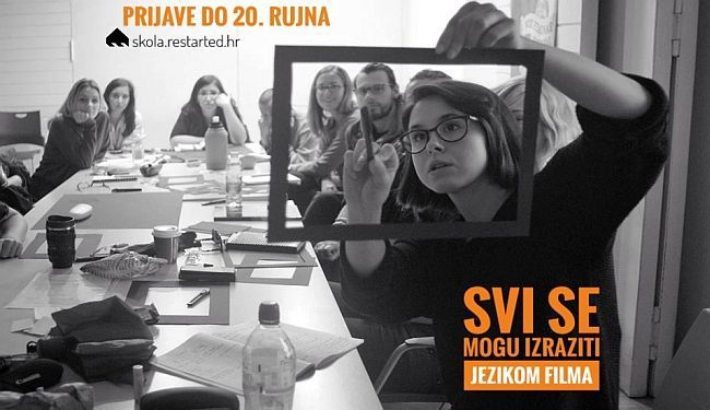 SVI SE MOGU IZRAZITI JEZIKOM FILMA: Krajnji rok za prijavu na Restartovu školu dokumentarnog filma