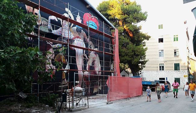 NIZ SE NASTAVLJA: Splitski murali koji su zaživjeli punim plućima