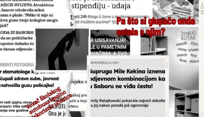 ISTRAŽIVANJE POKAZALO: Mediji zarađuju na seksualnoj objektivizaciji žena
