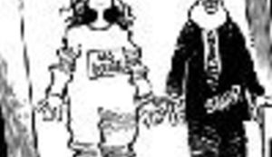 Ken i Barbie u banani