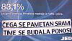 Čega se pametan srami, time se budala ponosi?