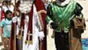 Kratka povijest Svetog Nikole i njegovog tamnoputog pomagača