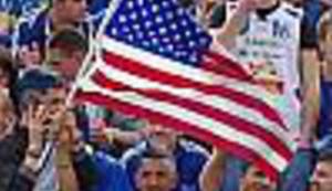 UZ MASKE I AMERIČKE ZASTAVE: Pogledajte kako izgleda kosovski nogometni derbi