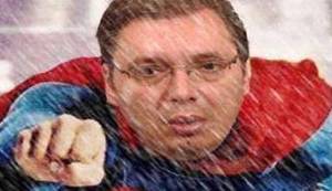 FOTO I VIDEO: 'Zahvalna' Srbija veliča svog superheroja Vučića!