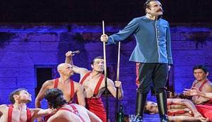 KRLEŽINA ANGAŽIRANOST: 70 minuta furiozne, blještave i fantazmagorične plesno-dramske igre