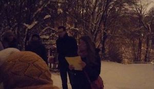 UVJETI EKSTREMNI, ATMOSFERA ODLIČNA: Rekordan odaziv na čitanje poezije po kijametu