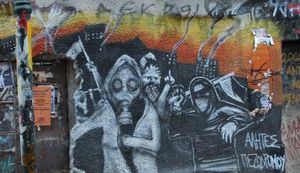 ANARHIJA ALL OVER EXARCHIA: Atenski grafiti i kratka povijest grčkih pobuna