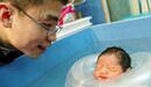 Terapija vodom od malih nogu