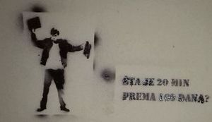 ULICA UZVRAĆA (FOTO): Zagrebački zidovi protiv šatoraša iz Savske!