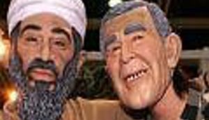 Bush i bin Laden "prodali" hrpu majica