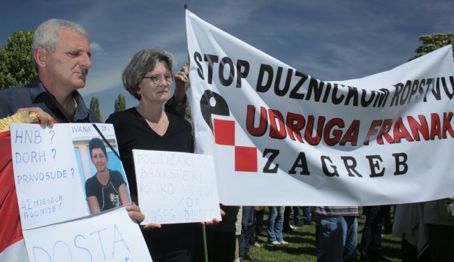 UDRUGA FRANAK O "POVIJESNOJ PRESUDI": Nema sankcija za banke, to je katastrofa za dužnike