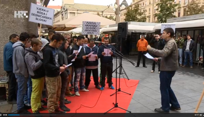 USRED ZAGREBA: Romi zapjevali ustaške pjesme!