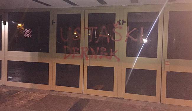 NA VRATIMA LISINSKOG: Titove „suce“ dočekala poruka – „Ustaški dernek“