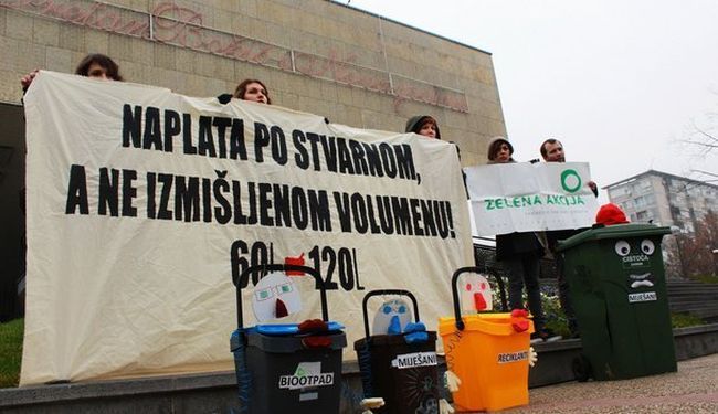 ZELENA AKCIJA: Naplata po stvarnom, a ne izmišljenom volumenu