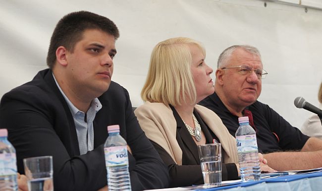 Vojislav Šešelj u Hrtkovcima