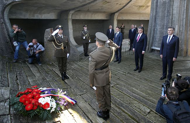 Zoran Milanović u Jasenovcu