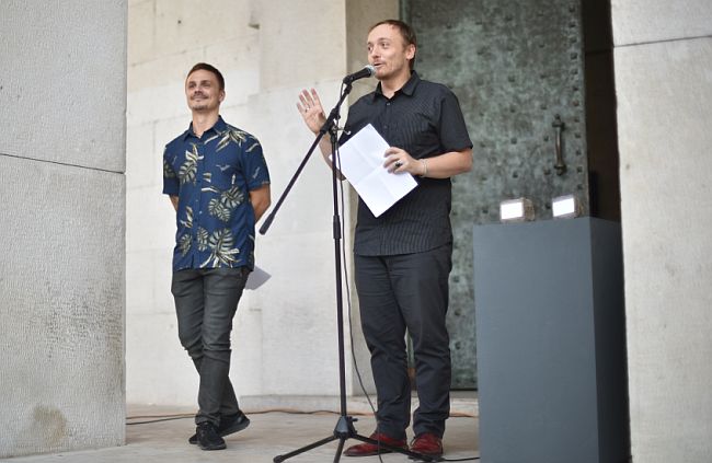 Bruno Isaković i Zvonimir Dobrović