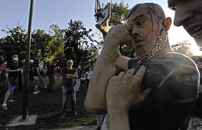 Sergej Trifunović - protesti