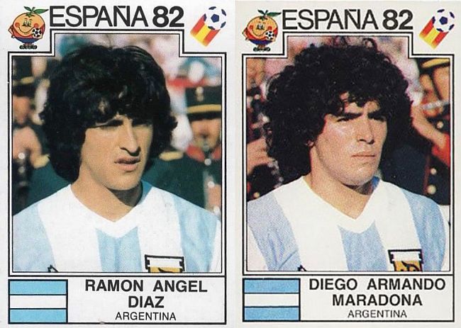 Panini Maradona 1982