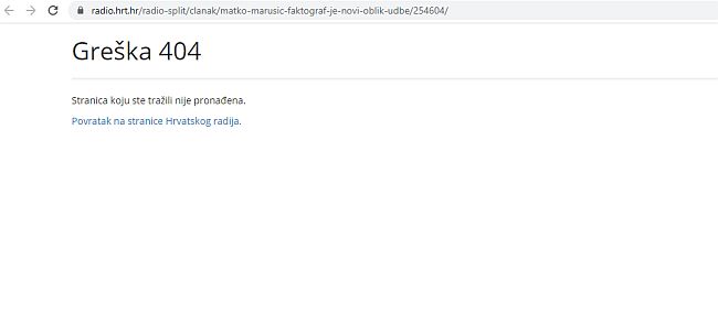 Matko Marušić - Radio Split