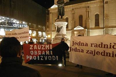 Protest zagreb