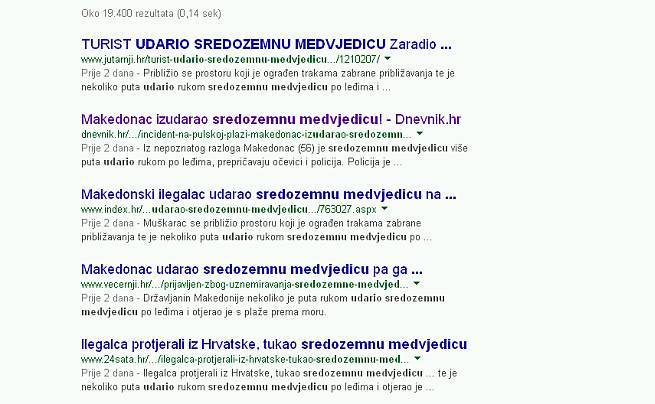 sredozemna medvjedica