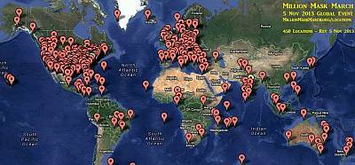 Mimohod milijun maski