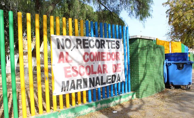 Marinaleda protest