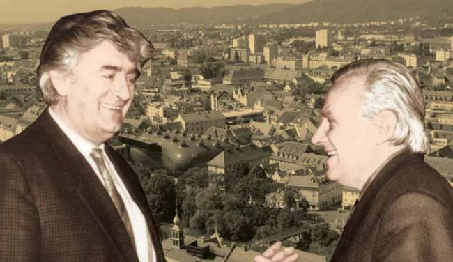 Radovan Karadžić Mate Boban