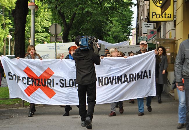 Prosvjed ministarstvo kulture