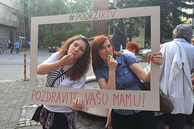RTV protest