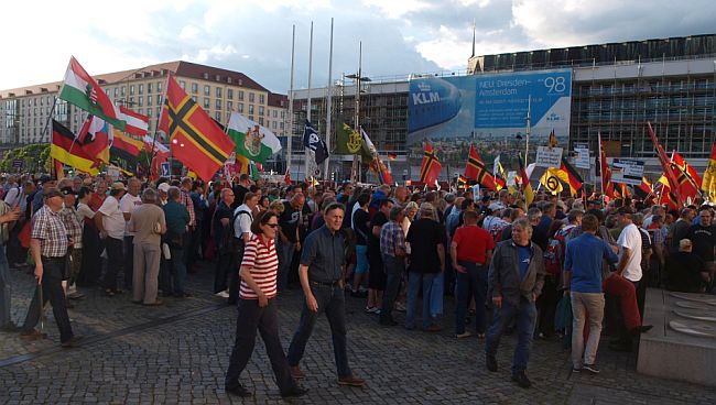 Pegida protest