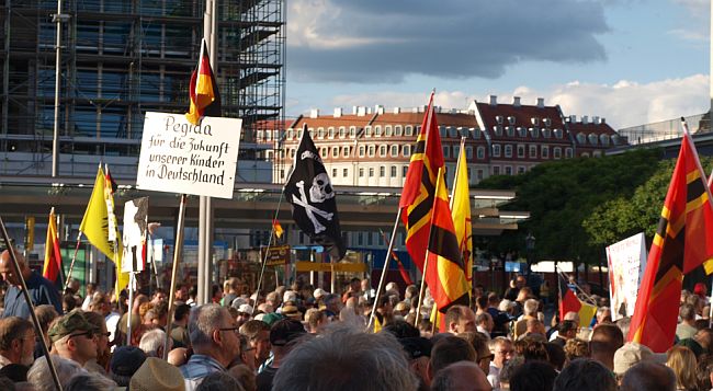 Pegida protest