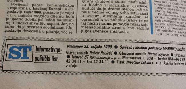 Pauletić Slobodni tjednik