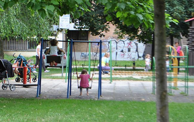 Park Savica crkva prosvjed