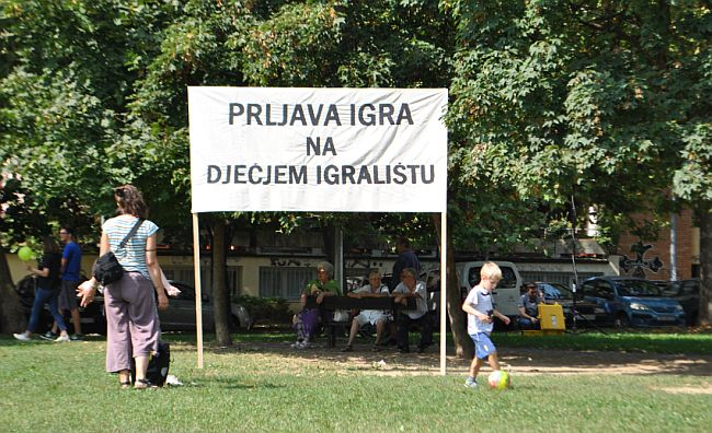 Savica crkva park