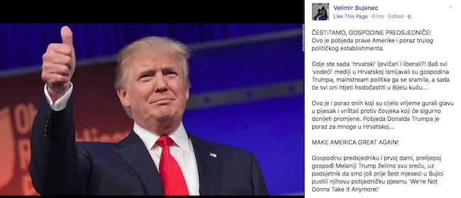 FB Bujanec Trump
