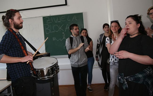 Blokada Hrvatski studiji