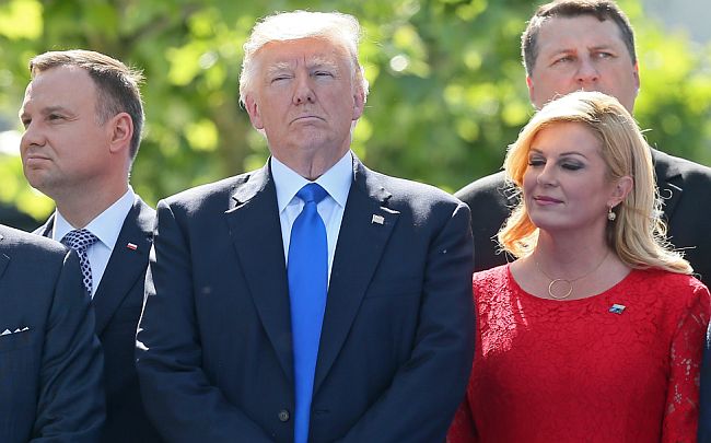 Donald Trump Kolinda Grabar Kitarović