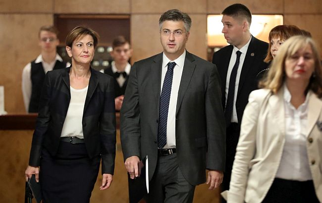 Andrej Plenković Martina Dalić