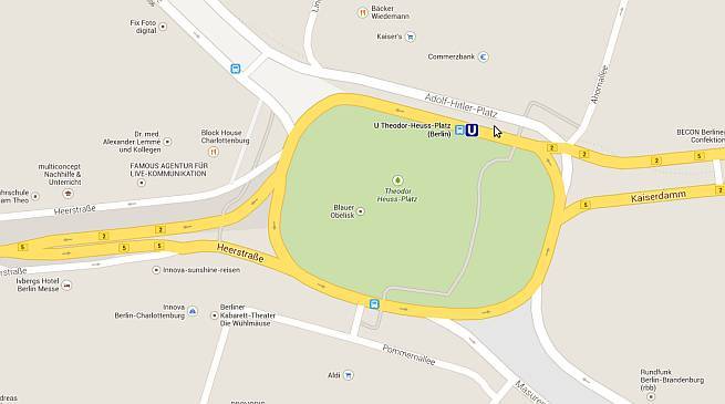 Adolf Hitler Platz Berlin