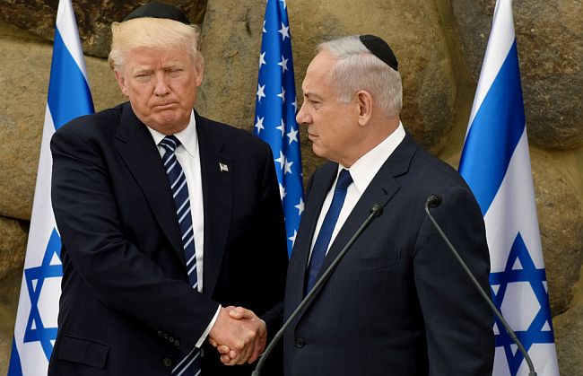 Donald Trump Benjamin Netanyahu