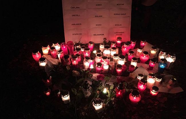 U znak sjećanja na žrtve