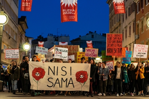 Noćni marš u Rijeci