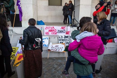 Noćni marš u Zagrebu