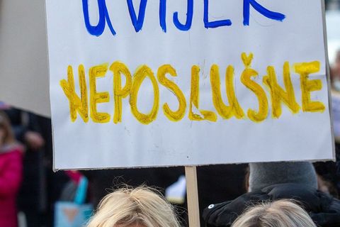 Noćni marš u Zagrebu